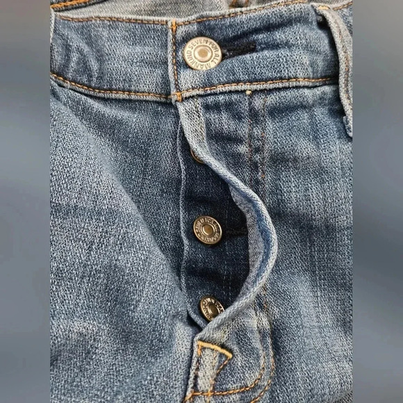 7 for all mankind Josefina high rise jeans size 28 medium wash - Picture 6 of 8